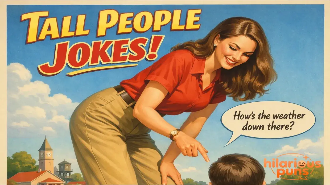 funny tall people jokes