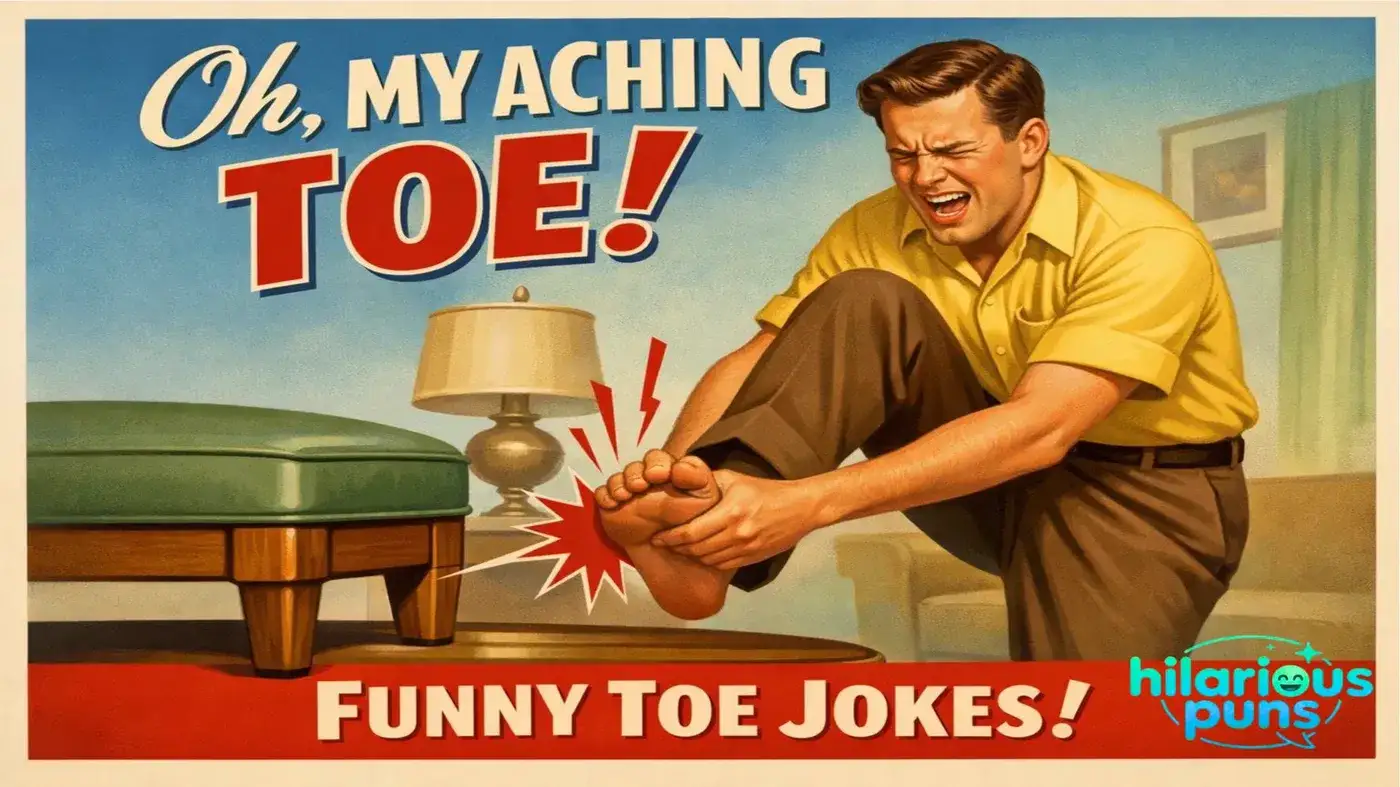 140 Toe Jokes That’ll Make You Laugh From Heel To Tip