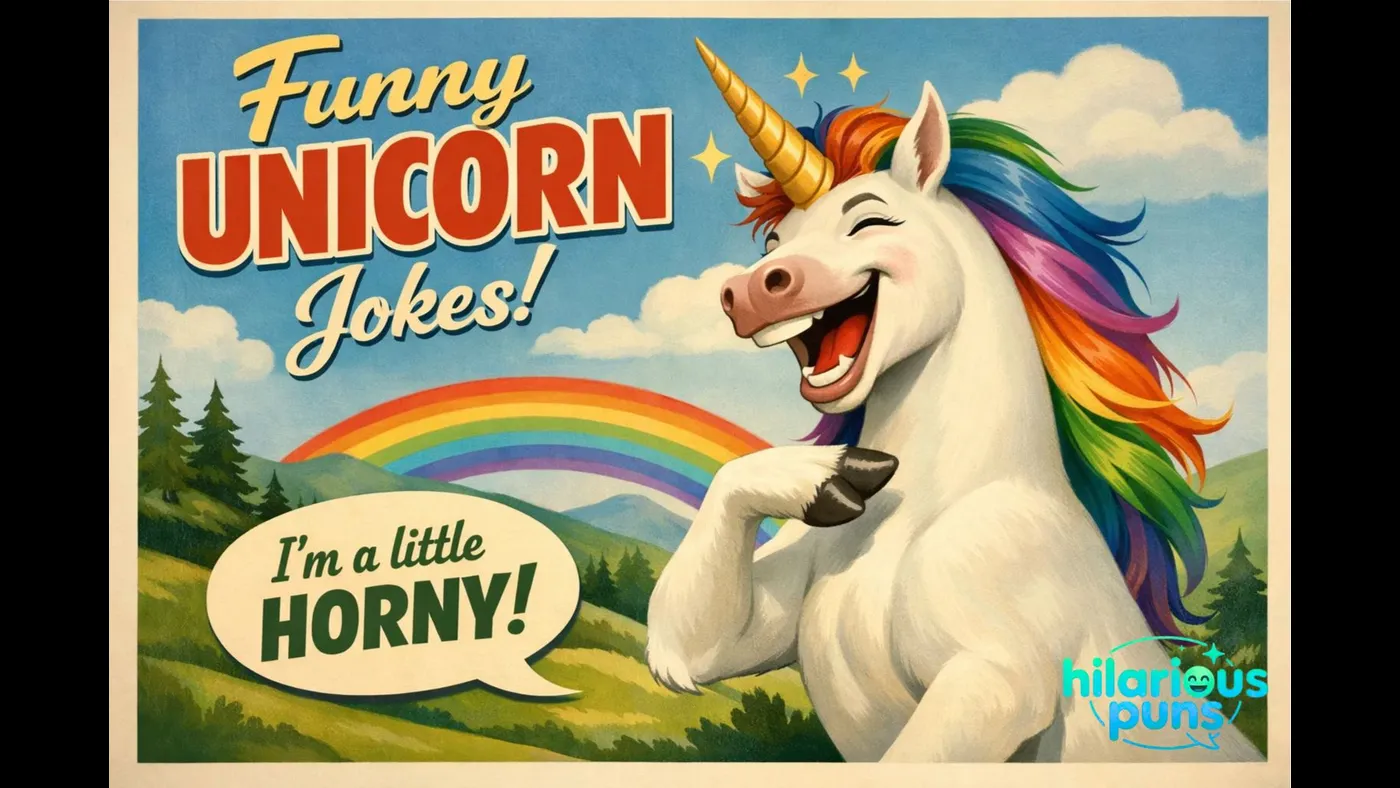 140 Unicorn Jokes Sauci-corn That Spark the Night