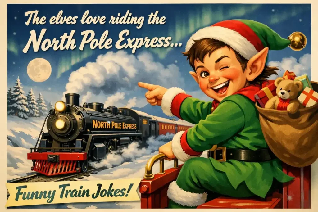 Christmas Train Jokes to Sleigh the Holiday Mood