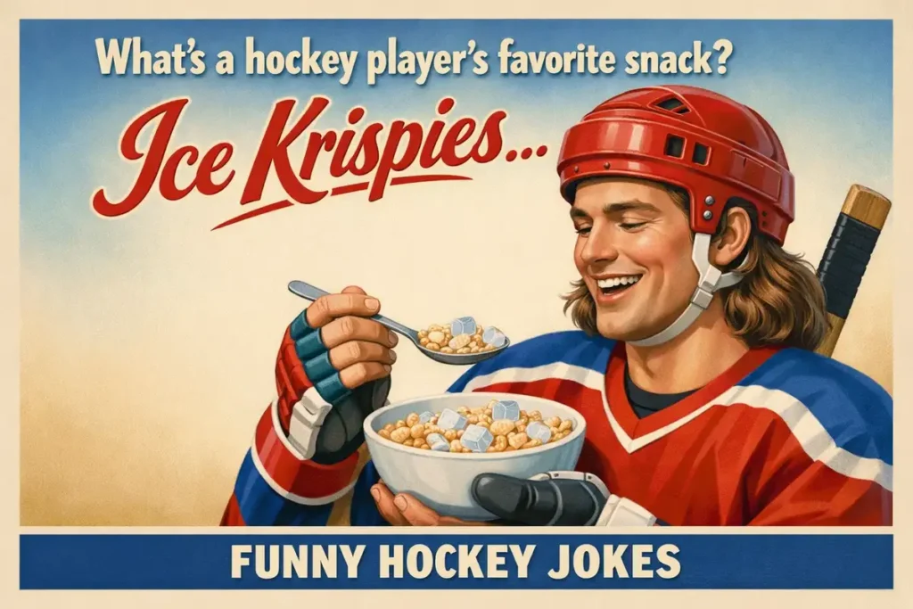 Funny Hockey Puns for Kids