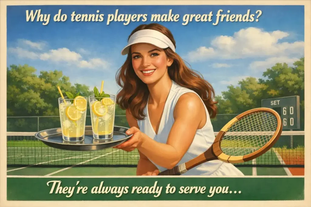 Ultimate Tennis Jokes Collection For Every Fan