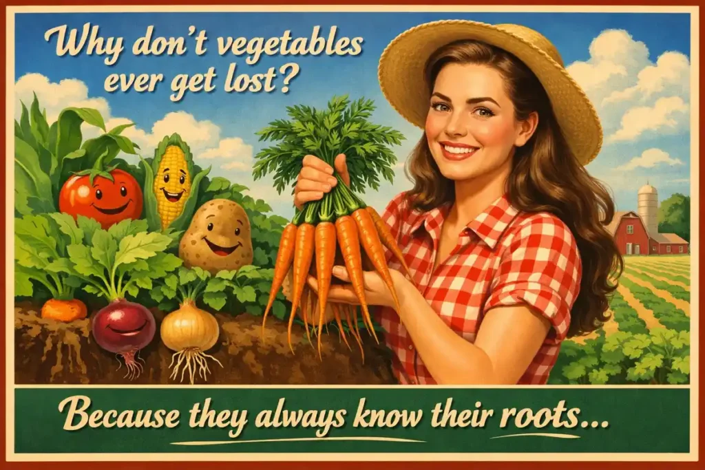 Funny Vegetable Dad Jokes That Never Get Old