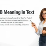 BB Meaning in Text