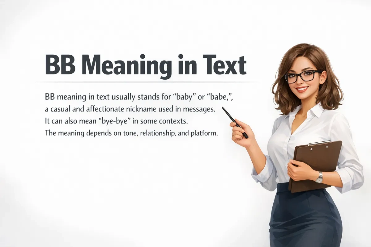 BB Meaning in Text