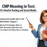 CMP Meaning in Text.