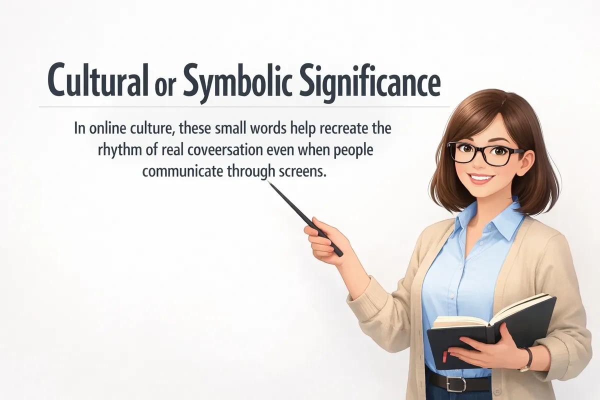 Cultural or Symbolic Significance. Uhm.