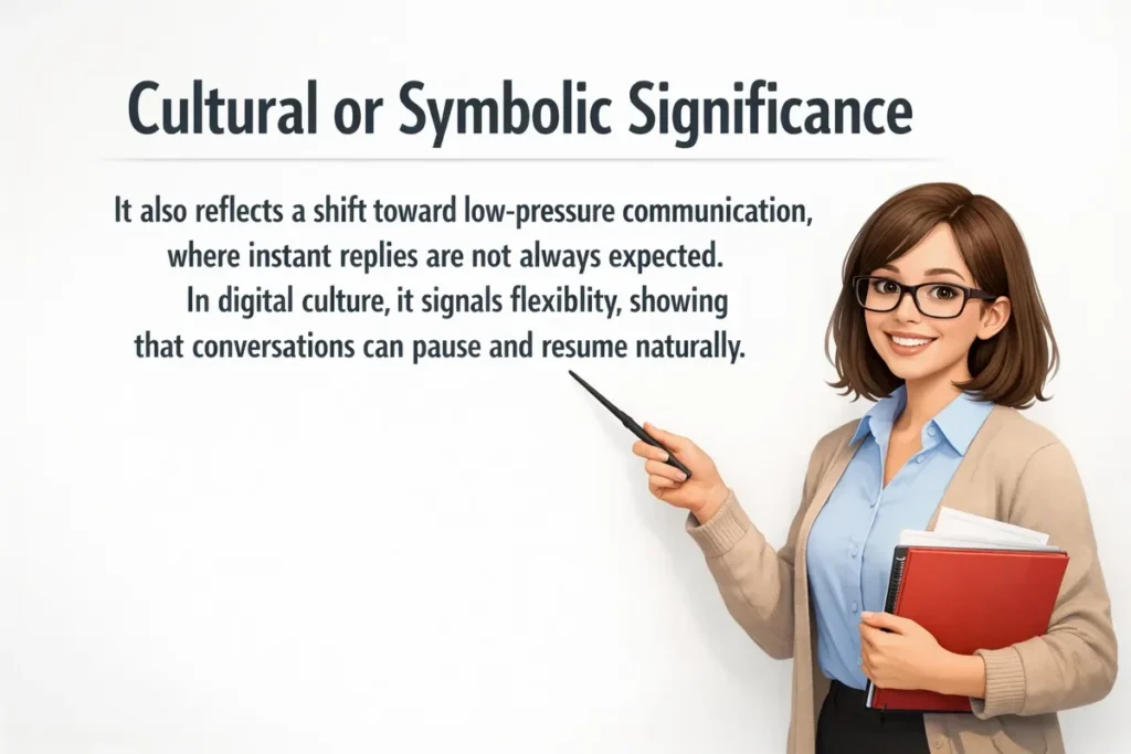 HMB meaning in text stands for “Hit Me Back.”