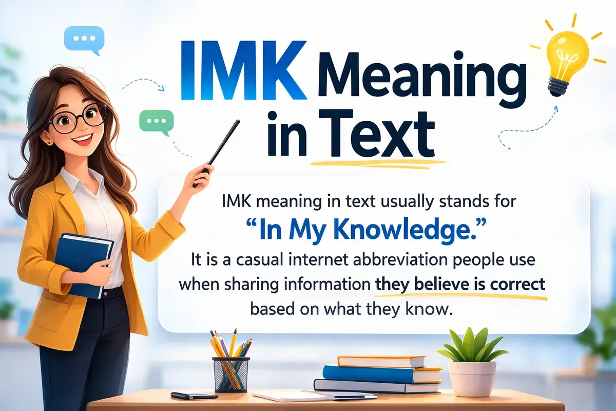 IMK Meaning in Text.
