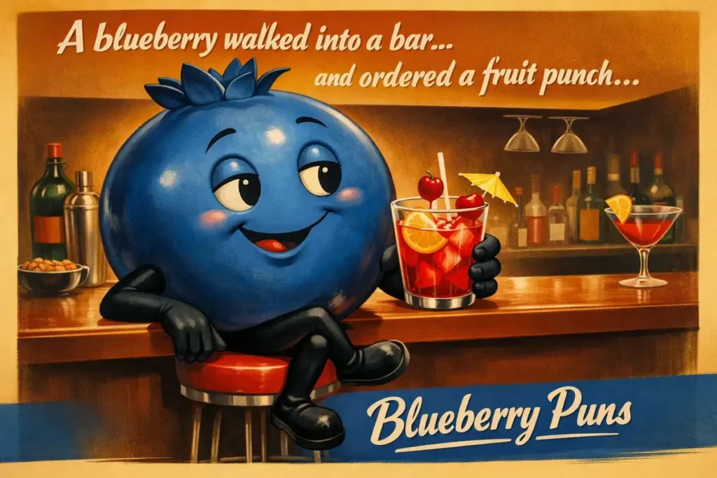 Hilarious Blueberry Puns