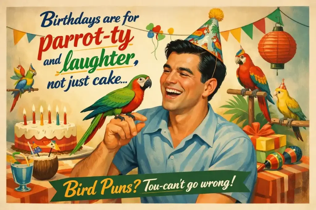 Hilarious Bird Puns for Birthday