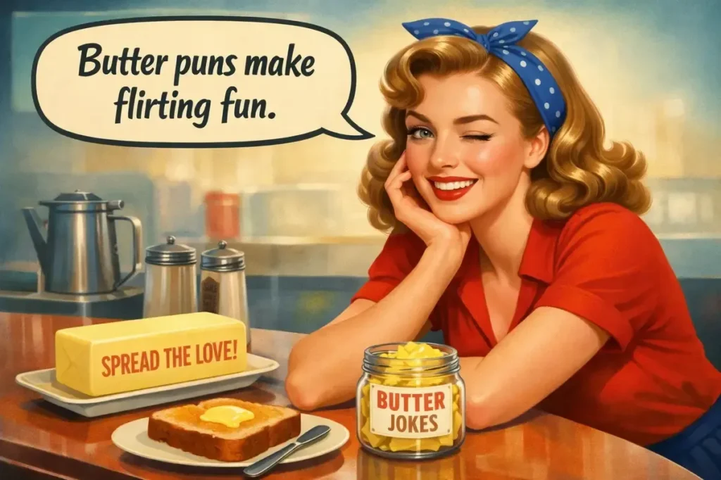 Flirty Butter Puns for Adults