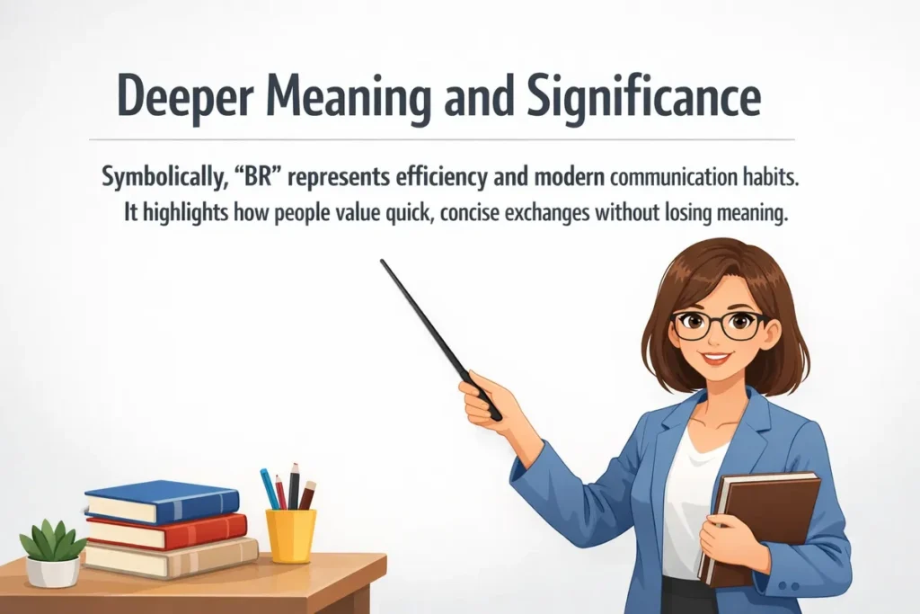 Deeper Meaning and Significance BR.