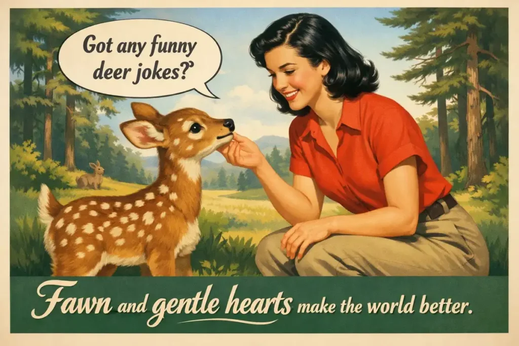 Heartwarming Deer Puns That'll Make You "Fawn" Over Them
