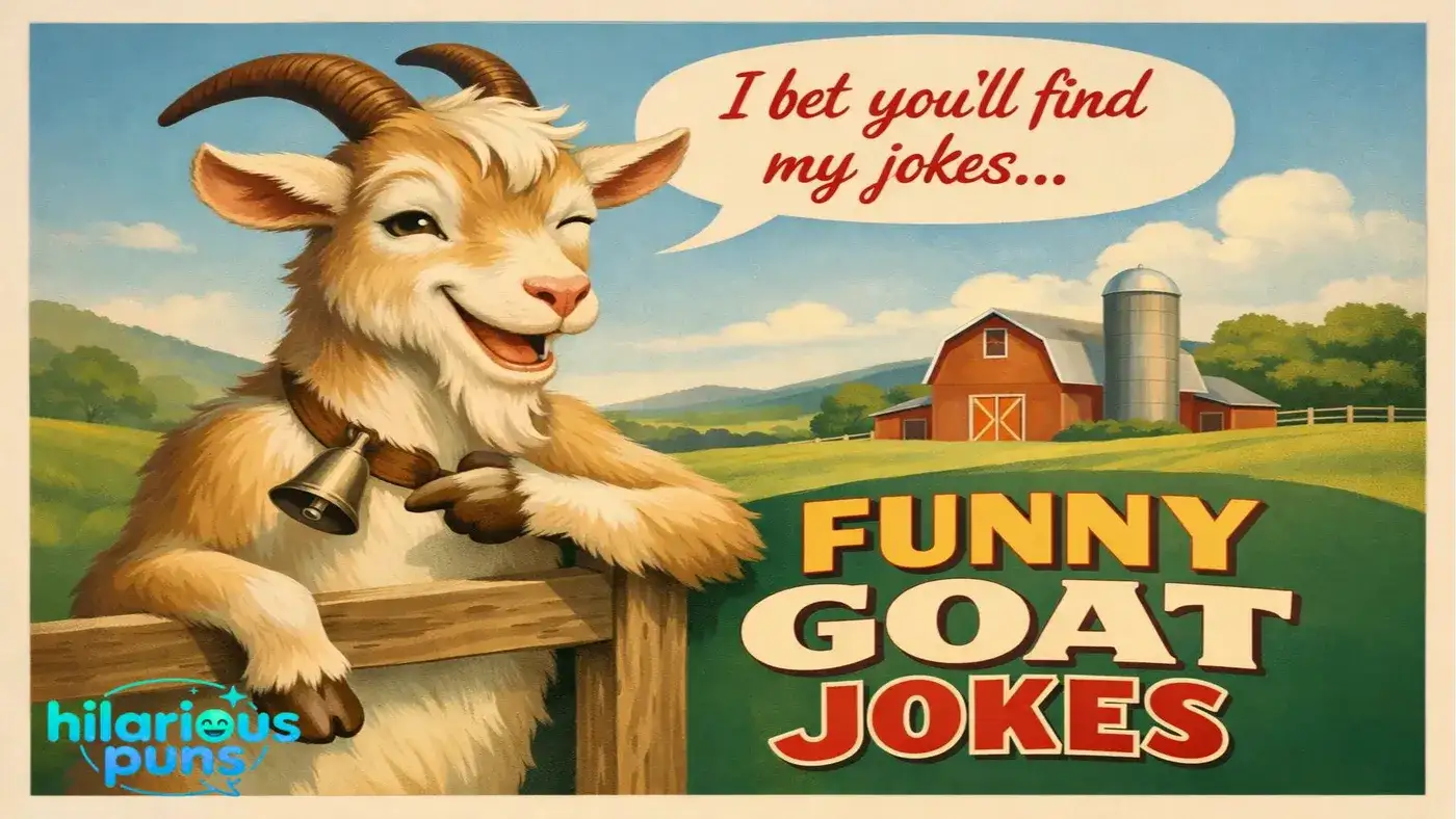 140 Goat  Puns That’ll Have You Bleating With Laughter