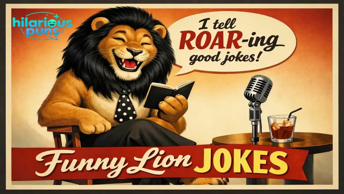 funny lion jokes