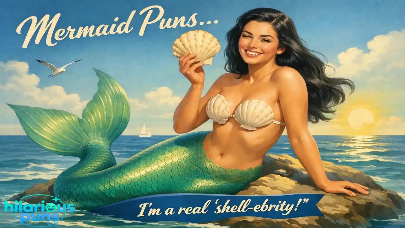 140 Mermaid Puns That’ll Make Waves of Laughter