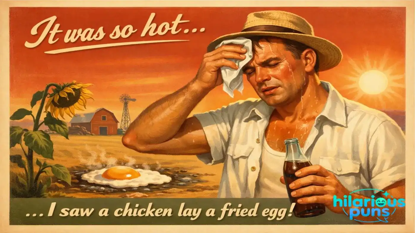 140 It Was So Hot Jokes That Make You Sweat With Laughter