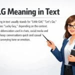 LG Meaning in Text.