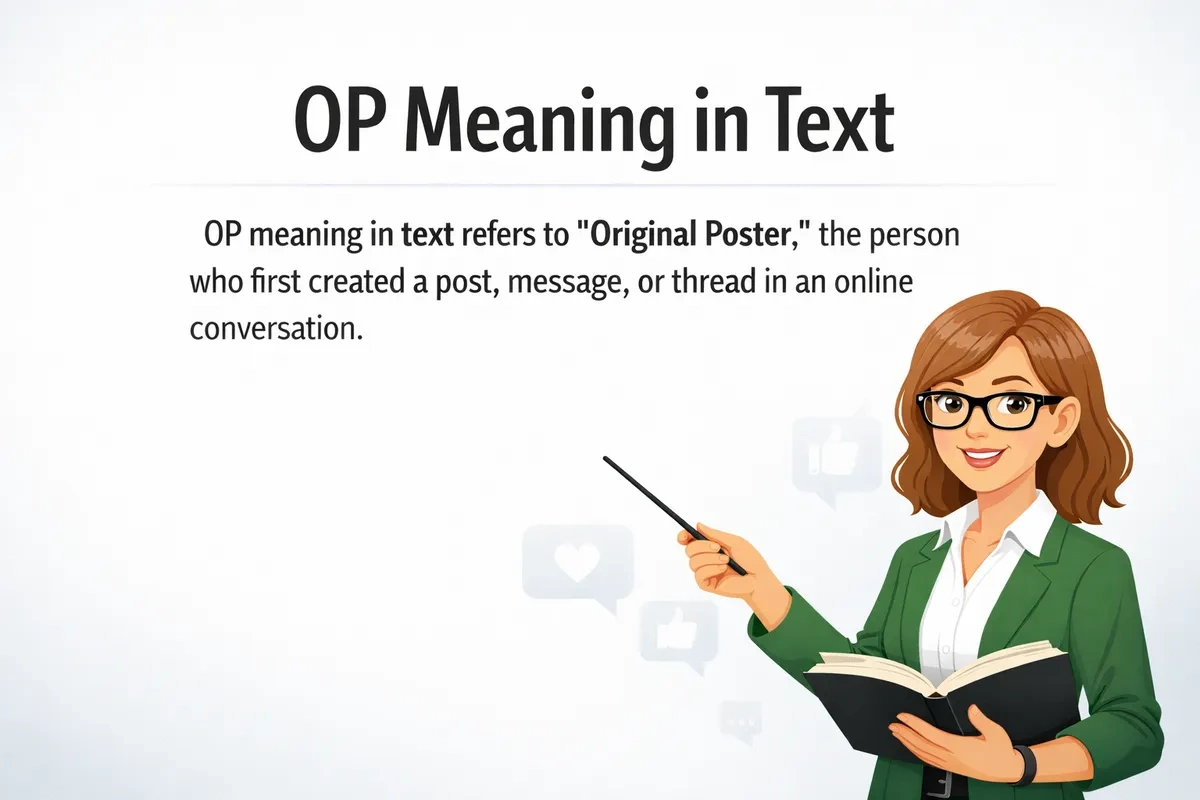 OP Meaning in Text: Clear Explanation You’ll Understand Quickly.