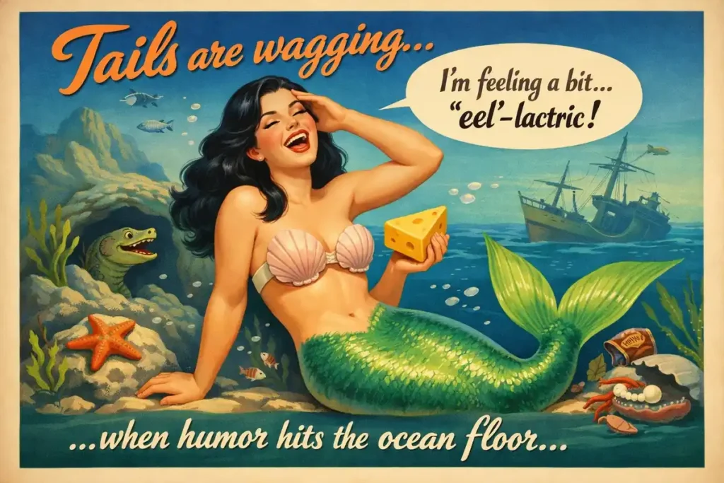 Hilarious Mermaid Puns