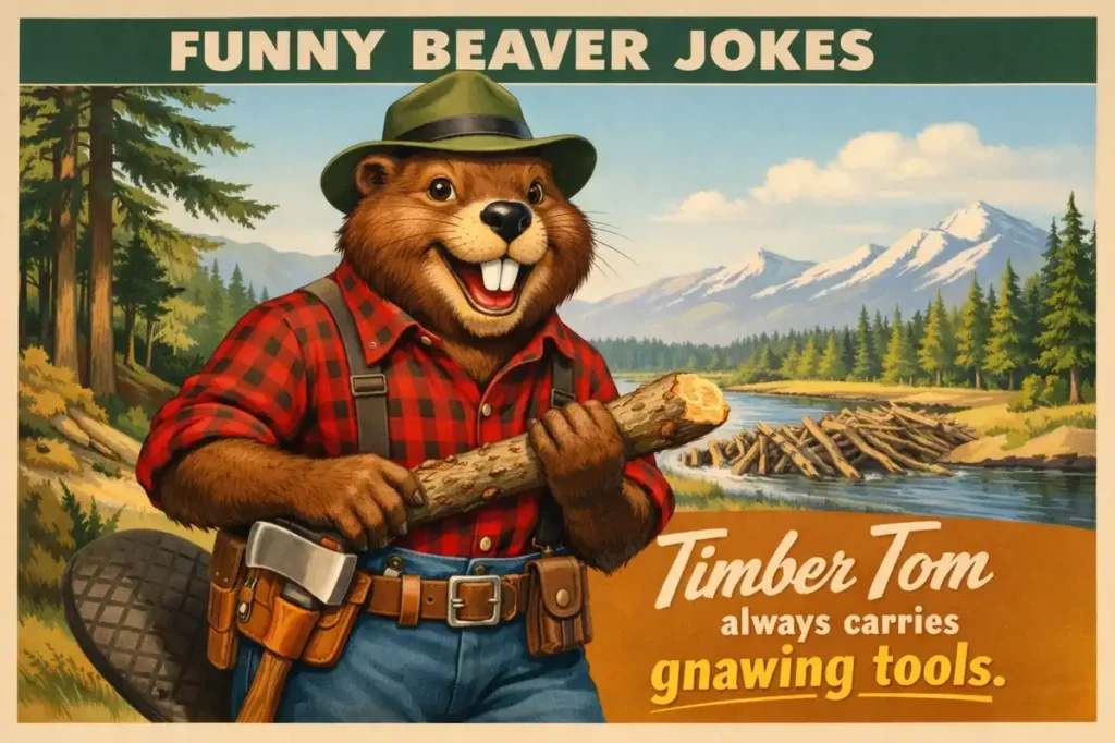 Male Beaver Name Puns