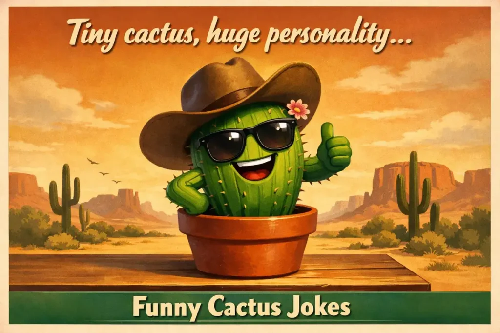 Short Cactus Jokes for Instagram