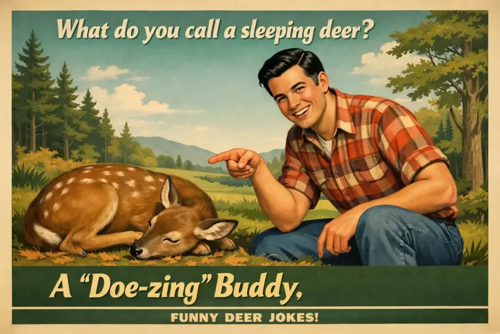 Cute Deer Puns & Jokes Perfect for Kids and Families