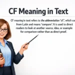 CF Meaning in Text.