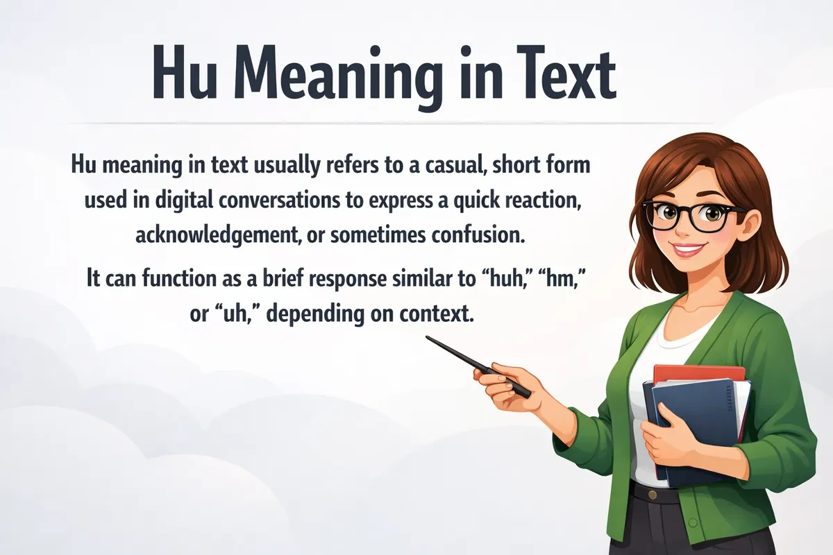 Hu Meaning in Text.