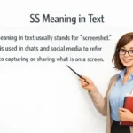 SS Meaning in Text