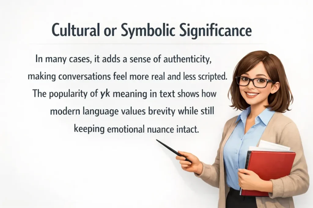 In many cases, it adds a sense of authenticity, making conversations feel more real and less scripted. The popularity of yk meaning in text shows how modern language values brevity while still keeping emotional nuance intact.