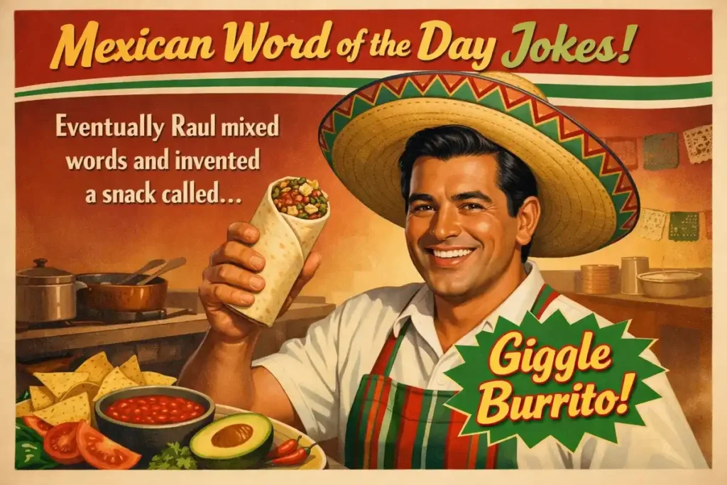 Mexican word of the day jokes one liners