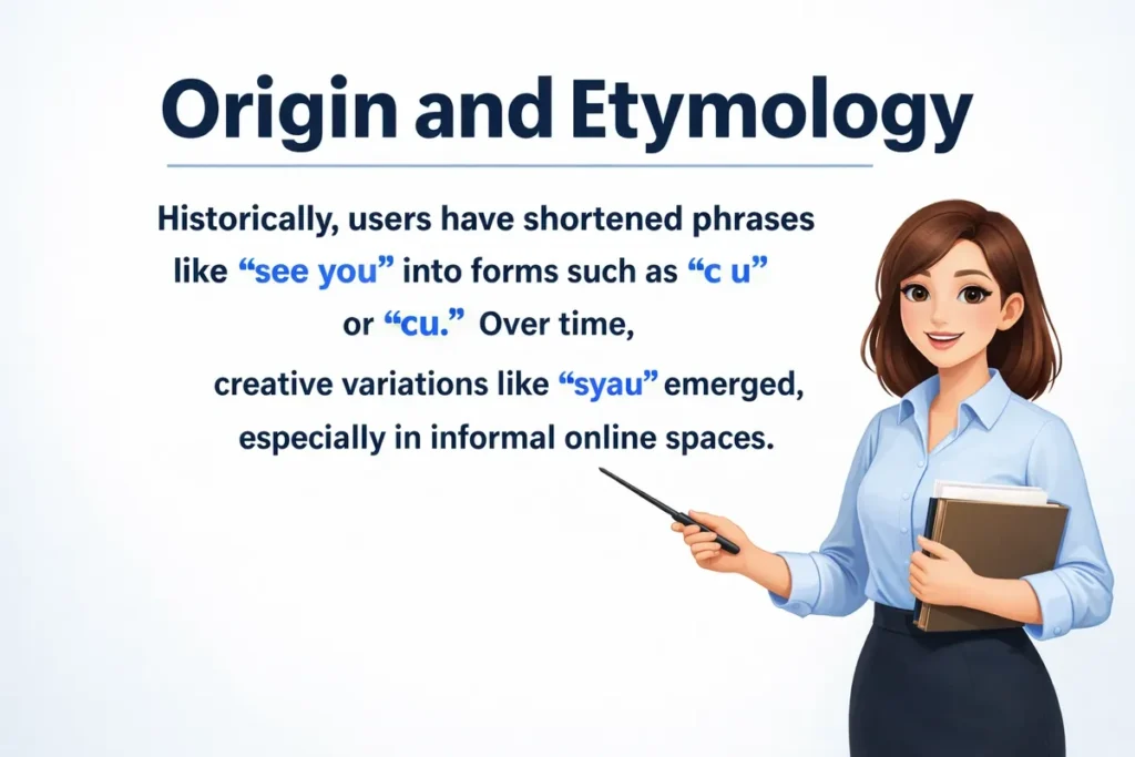 Syau Meaning in Text.